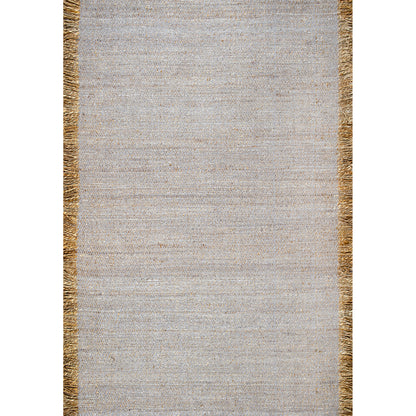 Nuloom Flatweave Natural Fiber Hctr01B Gray Area Rug