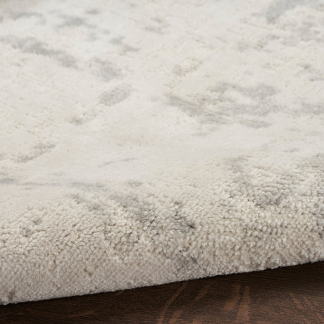 Nourison Quarry Qua01 Cream Grey Area Rug