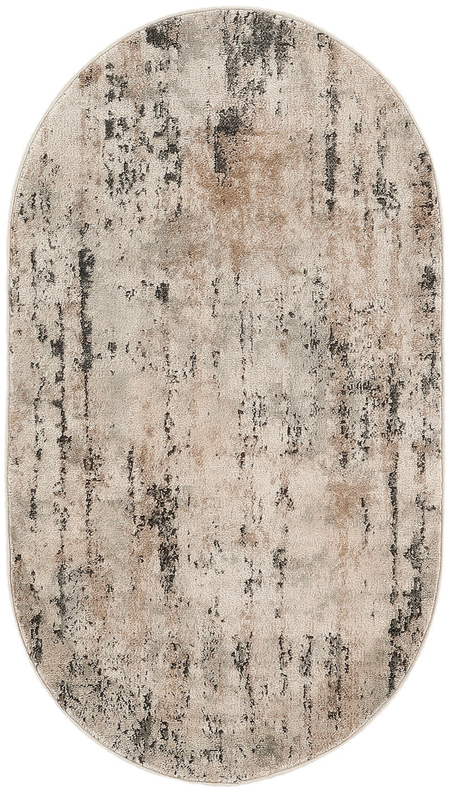 Nourison Quarry Qua01 Beige/Grey Rug