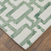 Feizy Lorrain 6108919F Ivory/Green Area Rug