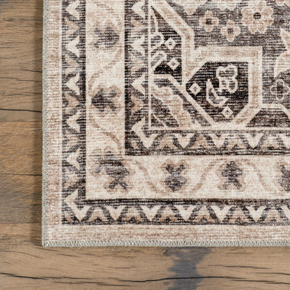 Nuloom Eira Medallion Hjth07A Taupe Area Rug