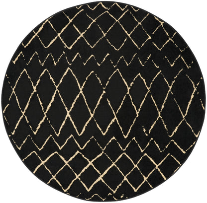 Nourison Grafix Grf04 Black Rug