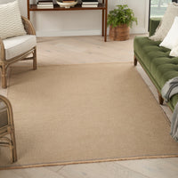 Nourison Washable Jute Wsj03 Natural Area Rug