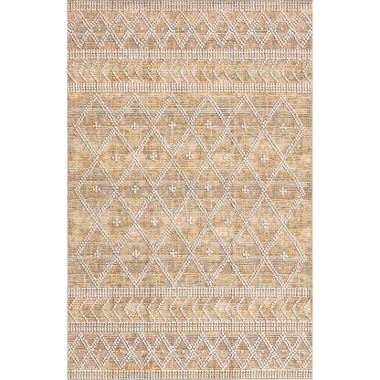 Nuloom Na Lattice Hjth02A Beige Area Rug