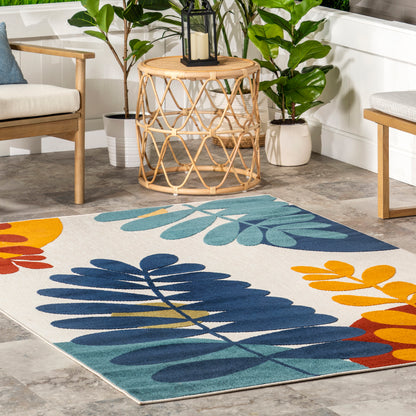 Nuloom Julissa Colorful Floral Mlcl30A Multicolor Area Rug