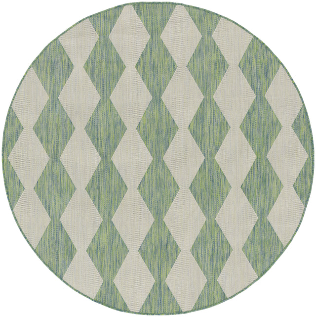Nourison Positano Pos04 Blue Green Rug