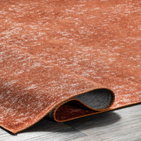 Nuloom Elspeth Casual Faded Bies01E Orange Area Rug