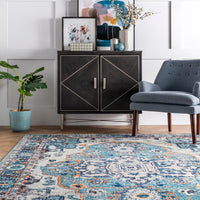 Nuloom Corbett Bohemian Kkcb11B Blue Area Rug