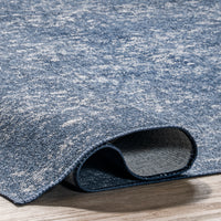 Nuloom Elspeth Casual Faded Bies01A Navy Area Rug