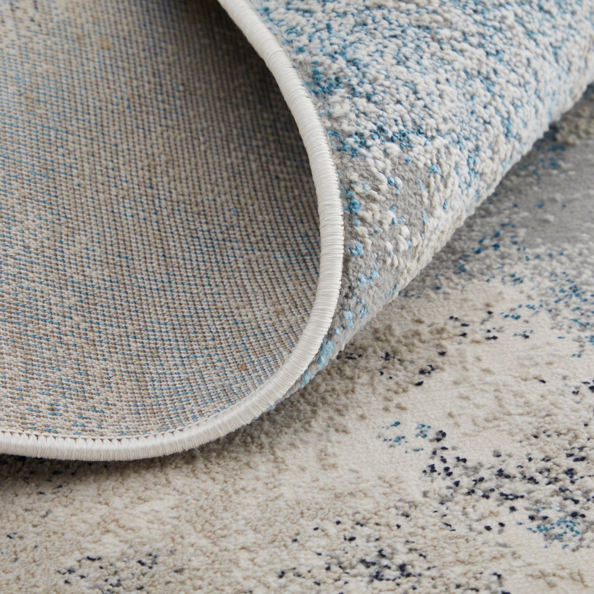 Feizy Astra Ara39L4F Blue/Gray/Ivory Area Rug