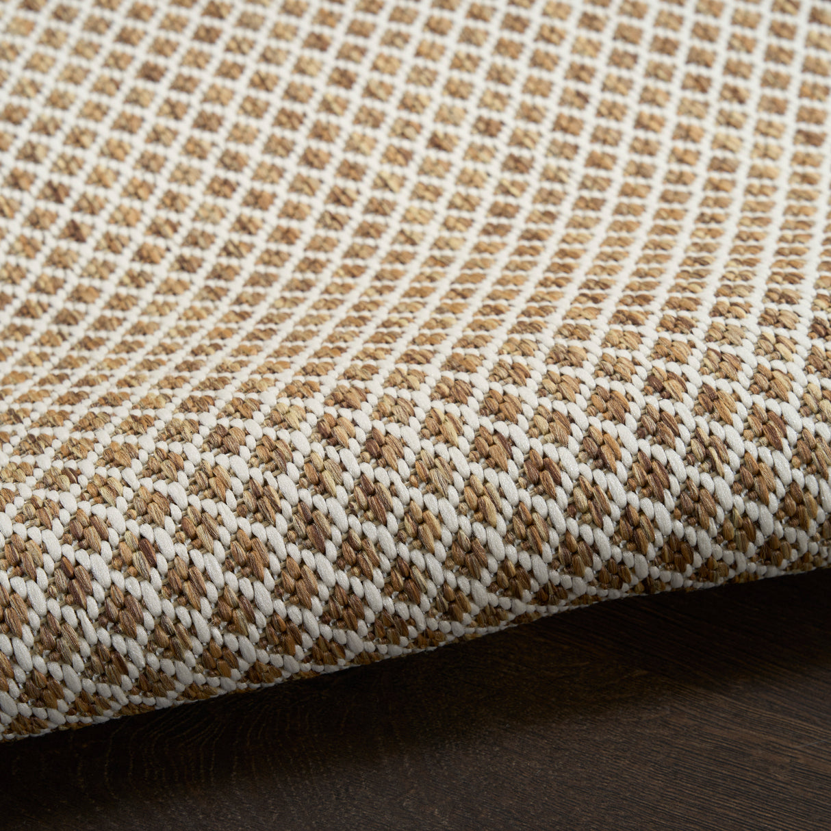Nourison Courtyard COU01 Machine Made Jute, Ivory Rug