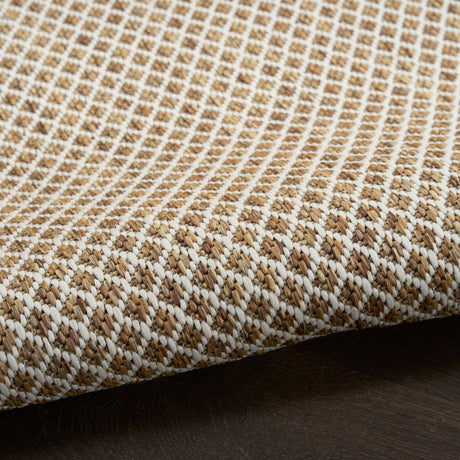 Nourison Courtyard COU01 Machine Made Jute, Ivory Rug