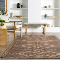 Nuloom Leith Geometric Nirv01A Natural Area Rug