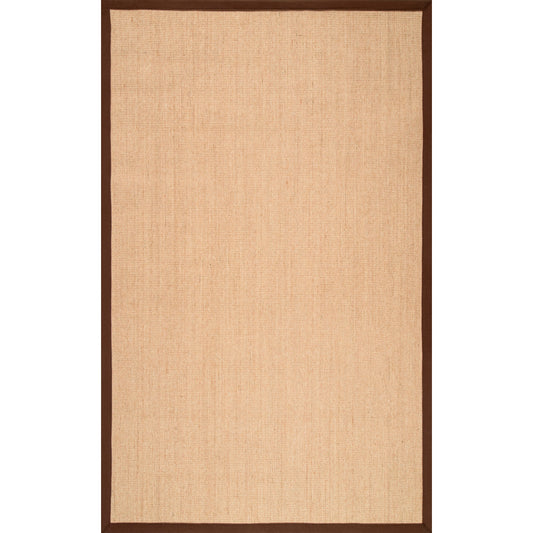 Nuloom Orsay Sisal Zhss01E Brown Area Rug