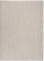Nourison Horizon Indoor/Outdoor HOZ02 Grey Contemporary Area Rugs