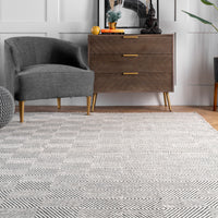 Nuloom Ago Hand Woven Mtsf01A Ivory Area Rug