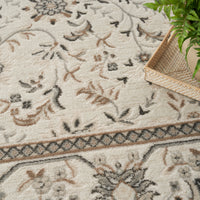 Nourison Serenity Home Srh02 Ivory Mocha Area Rug