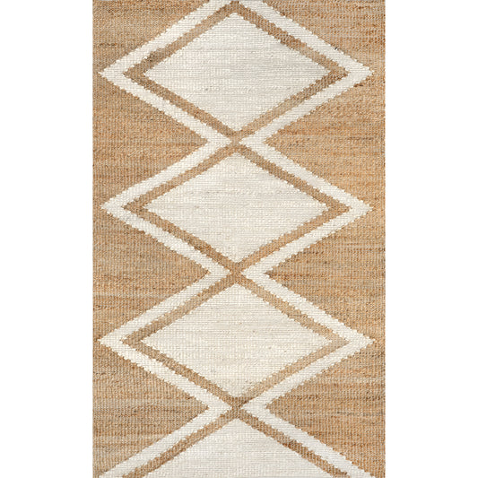 Nuloom Kehlani Moroccan Veal01A Natural Area Rug