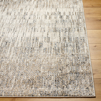 Surya Zidane Zdn-2306 Light Beige, Gray, White, Medium Brown, Black Area Rug