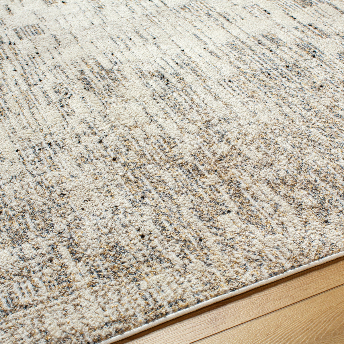 Surya Zidane Zdn-2306 Light Beige, Gray, White, Medium Brown, Black Rug.