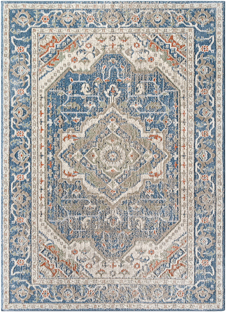 Surya Zidane Zdn-2307 Light Grey, Ash, Grey, Metallic - Silver, Pewter, Sage Rug.