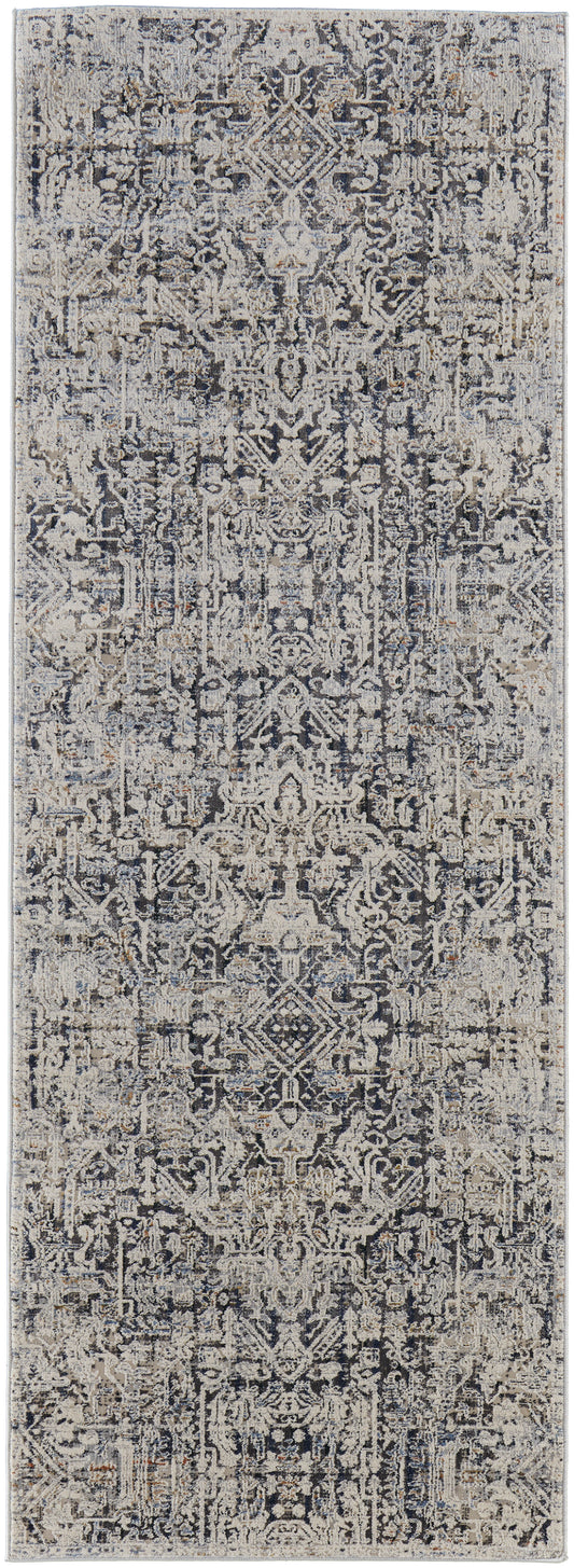 Feizy Kaia Kai39Huf Ivory/Gray/Taupe Area Rug