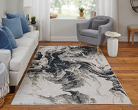 Feizy Micah 69439Lpf Ivory/Black/Taupe Area Rug
