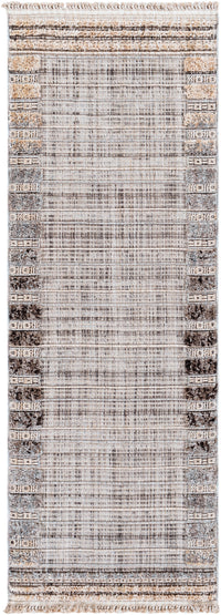 Surya Zaragoza Zrz-2308 Cream, Light Beige, Charcoal, Light Slate, Light Gray, Medium Gray Area Rug