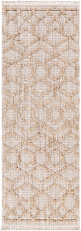 Surya Zaragoza Zrz-2309 Cream, Light Beige, Light Gray Rug.