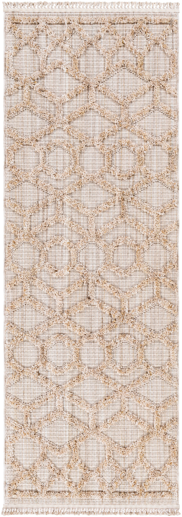 Surya Zaragoza Zrz-2309 Cream, Light Beige, Light Gray Rug.