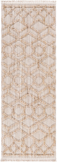 Surya Zaragoza Zrz-2309 Cream, Light Beige, Light Gray Area Rug