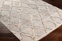 Surya Zaragoza Zrz-2311 Medium Gray, Light Beige, Cream, Charcoal, Light Gray Area Rug