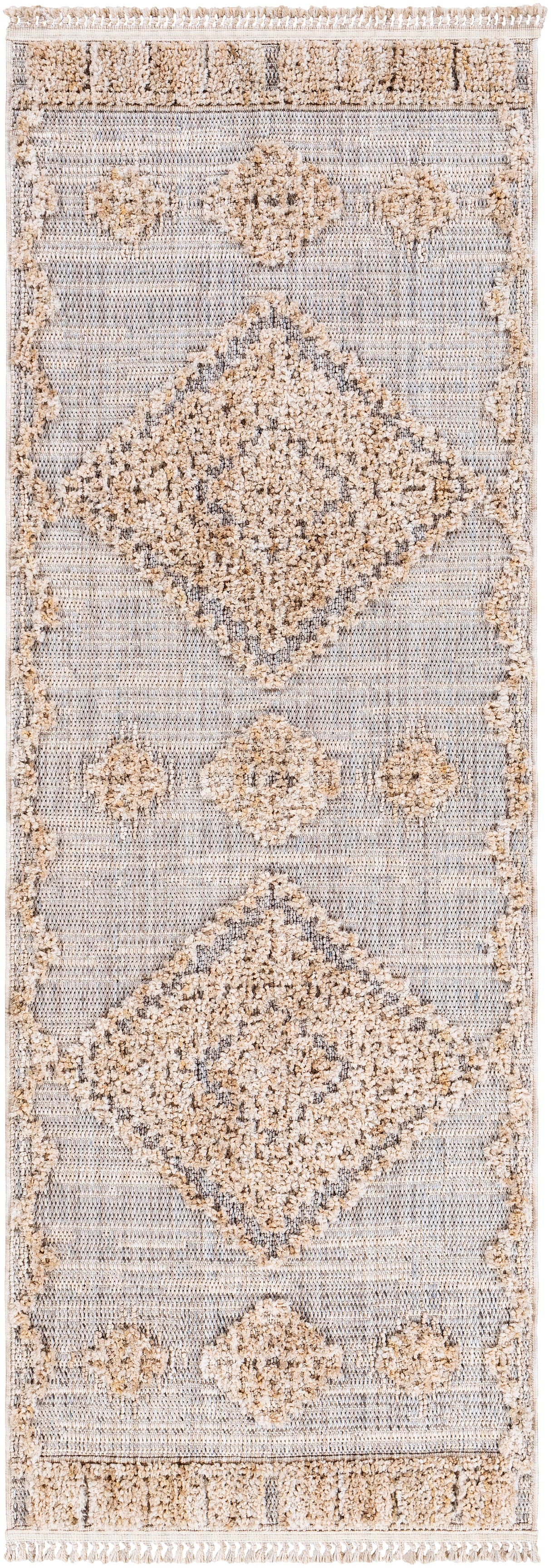 Surya Zaragoza Zrz-2312 Light Beige, Light Slate, Cream, Charcoal, Light Gray Rug.