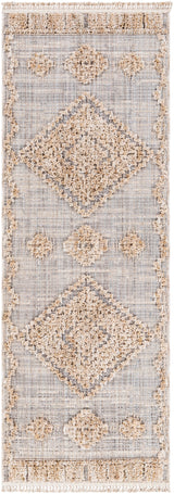 Surya Zaragoza Zrz-2312 Light Beige, Light Slate, Cream, Charcoal, Light Gray Rug.