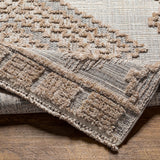 Surya Zaragoza Zrz-2312 Light Beige, Light Slate, Cream, Charcoal, Light Gray Rug.