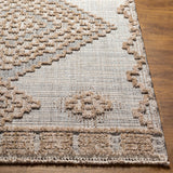 Surya Zaragoza Zrz-2312 Light Beige, Light Slate, Cream, Charcoal, Light Gray Rug.