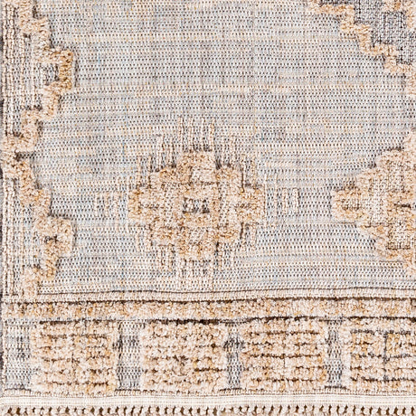 Surya Zaragoza Zrz-2312 Light Beige, Light Slate, Cream, Charcoal, Light Gray Rug.