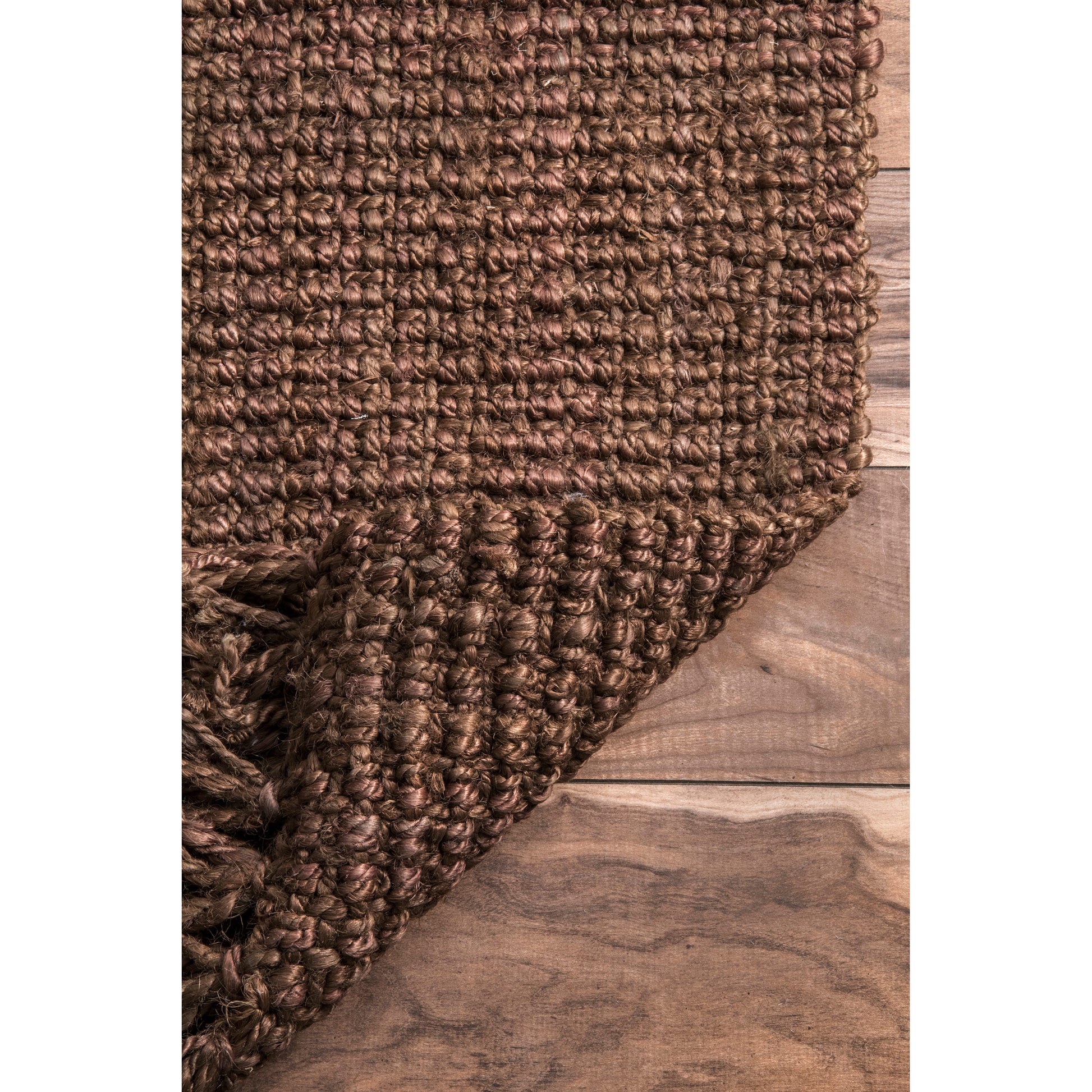 Nuloom Daniela Farmhouse Chunky Nccl01C Chocolate Area Rug