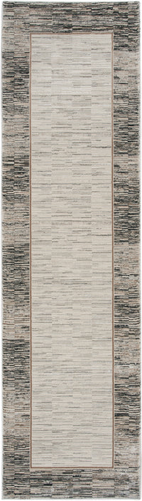 Nourison Desire Dsr02 Grey Black Area Rug