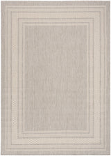 Nourison Horizon Indoor/Outdoor HOZ03 Grey Contemporary Area Rugs