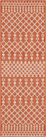 Nourison Positano Pos02 Terracotta Rug
