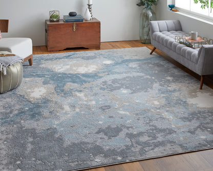 Feizy Astra Ara39L3F Blue/Gray Area Rug