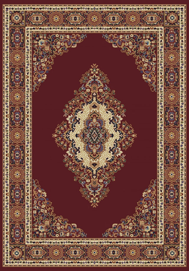 United Weavers Manhattan Cathedral Burgundy (040-35334) Area Rug