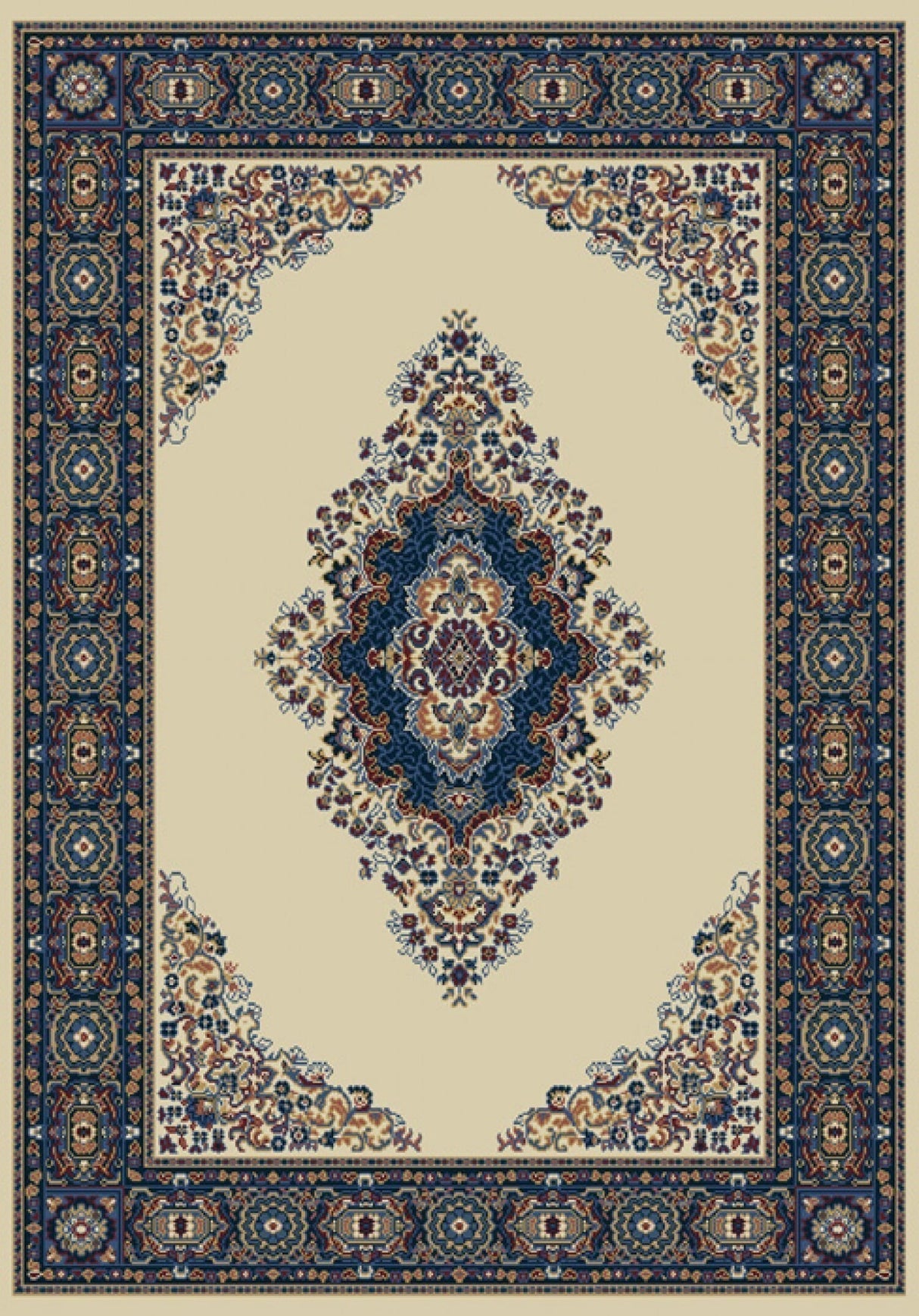 United Weavers Manhattan Cathedral Cream (940-35397) Rugs.