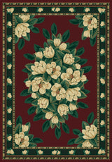 United Weavers Manhattan Magnolia Burgundy (940-37034) Rugs.
