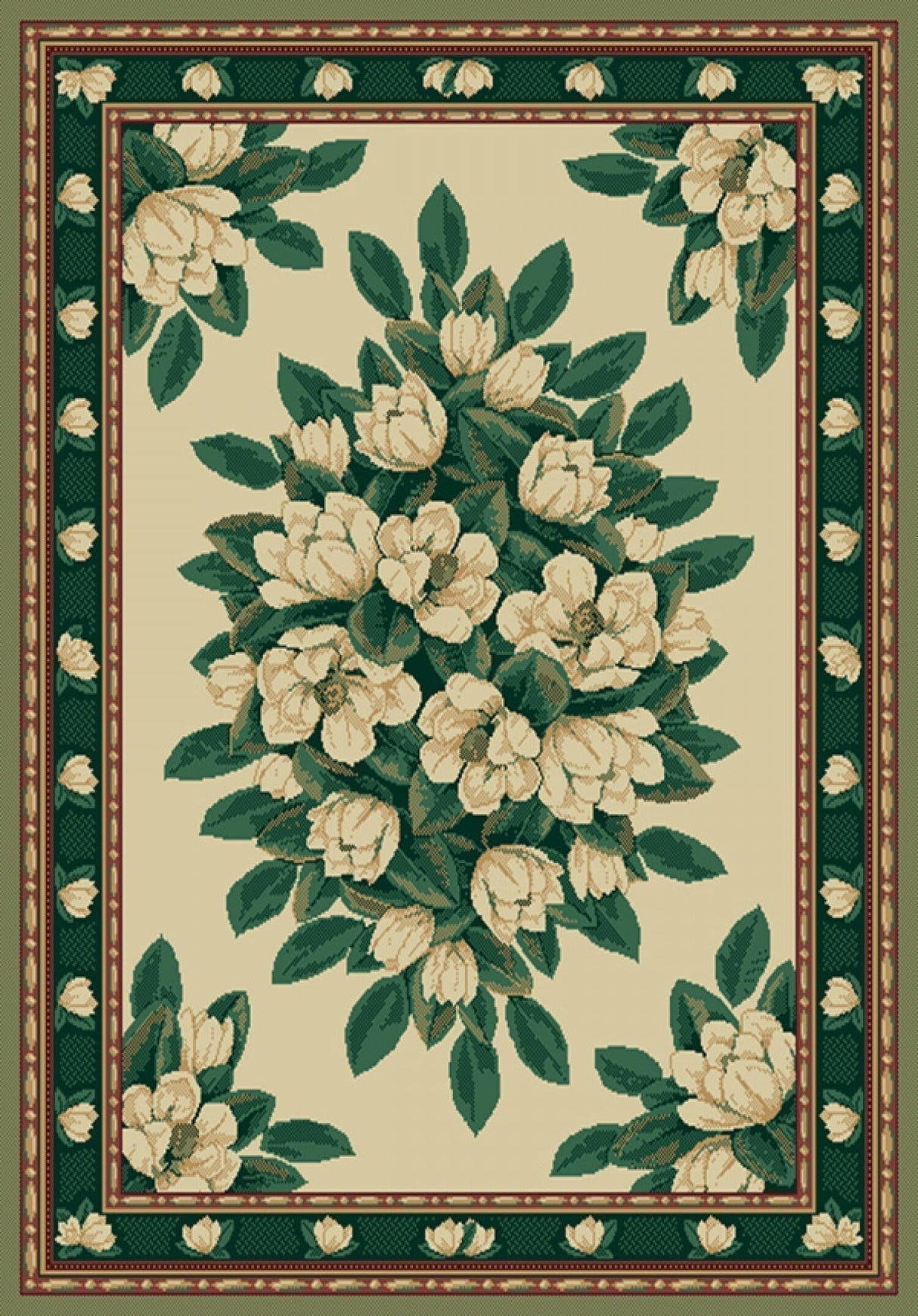 United Weavers Manhattan Magnolia Cream (940-37097) Rugs.