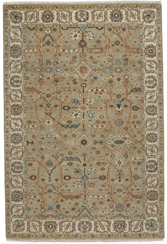 Capel Sarah 1096 Green Beige Area Rug