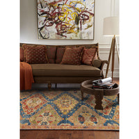 Capel Charleigh-Kazak 1206 Azure Multi Area Rug