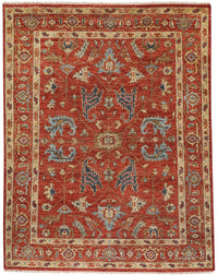 Capel Charleigh-Ushak 1211 Red Area Rug
