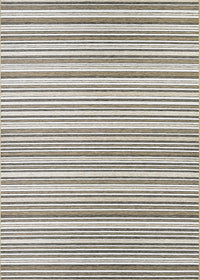 Couristan Cape Brockton 1403/0023 Light Brown / Ivory Striped Area Rug